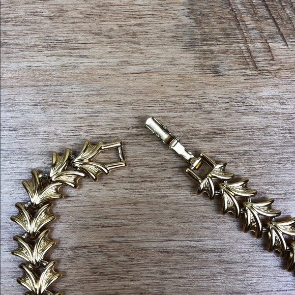 Vintage gold necklace - Picture 6 of 7